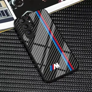 Suitable for [Galaxy S24 Ultra] Carbon fiber texture mirror mobile phone case 995