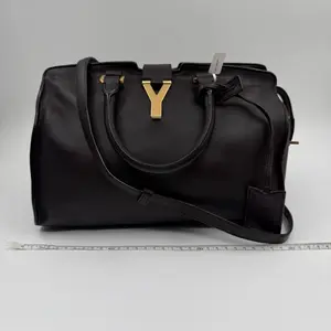 Pre-owned Yves Saint Laurent Leather Crossbody Bags Saint Laurent Ligne Y Cabas Chyc Top Handle Tote Bag Crossbody Handbag YSL320FEI