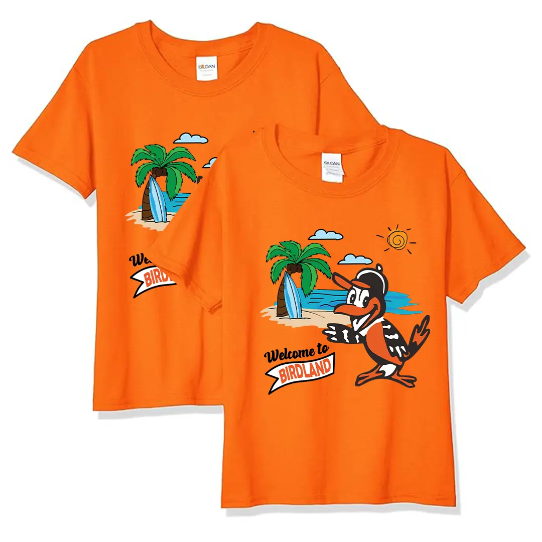 Unique oriole bird  retro Graphic Tees, welcome to baltimore, cute unisex tee, Trendy, Comfortable & Affordable, Stylish sport T-Shirts, summer vacation