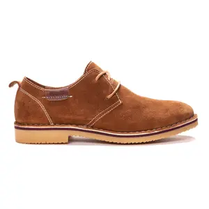 Propet Mens Finn Oxford Casual Shoes - Brown