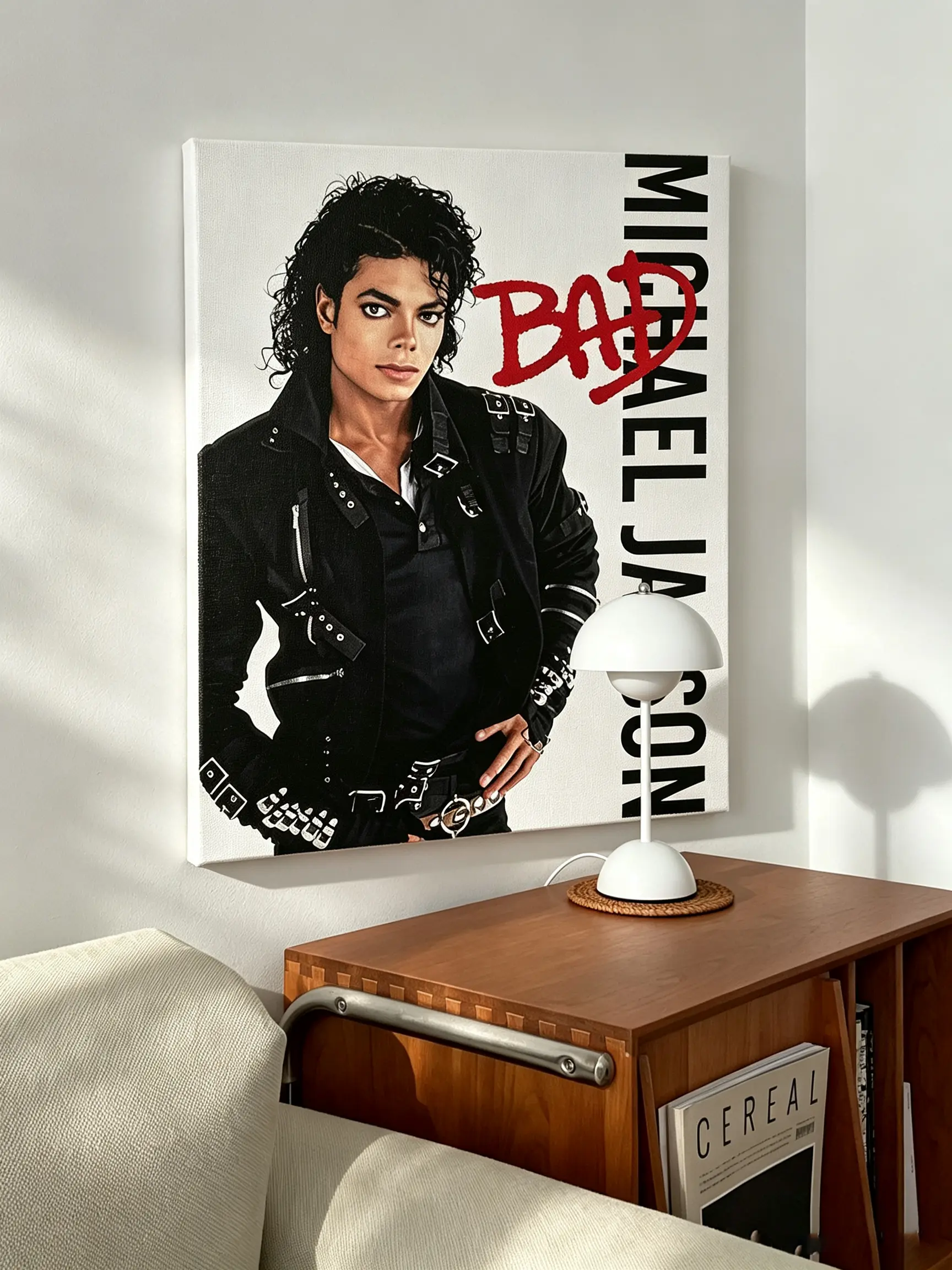 80s Pop Music Album Cover Wall Art - Retro Singer Poster 8x12 Unframed | Vintage R&B Artist Poster for Bedroom, Recording Studio, Man Cave, Home Theater, and Music Room Decor