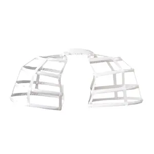 Cage Hoop Skirt Bilateral Petticoat Lolita Crinoline Underskirt Adjustable for Party Lolita Crinoline Slips Underskirt Slip Prom