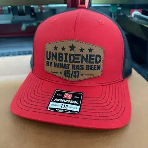 UnBIDENed By What Has Been 45/47 Hat - trucker, snapback, patch hats trucker hat maga hat 45-47 maga viral trump hat
