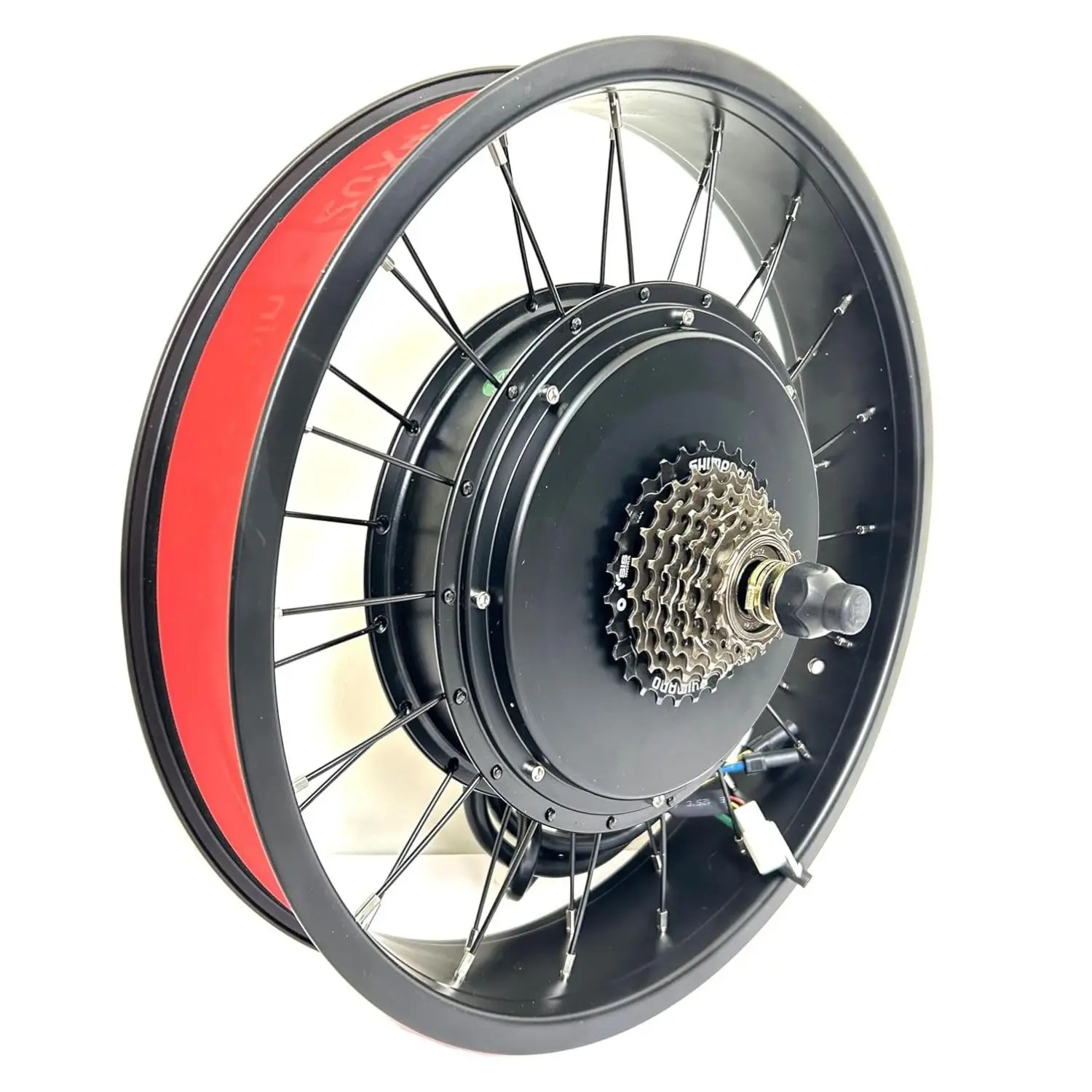 72V3000W Hub Motor Kit for Electric Bicycle 20x4.0 inch Rear Drive
