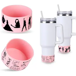 2pcs Stanley Cup Boot 40oz, Stanley Boot, Silicone Boot for Stanley 40oz, Hydro Flask Water Bottles Boot