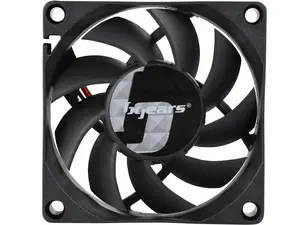 Bgears b-Blaster 70mm 2 ball bearing High speed 4500 RPM High Airflow 48 CFM 3pin 3wire 12VDC fan.