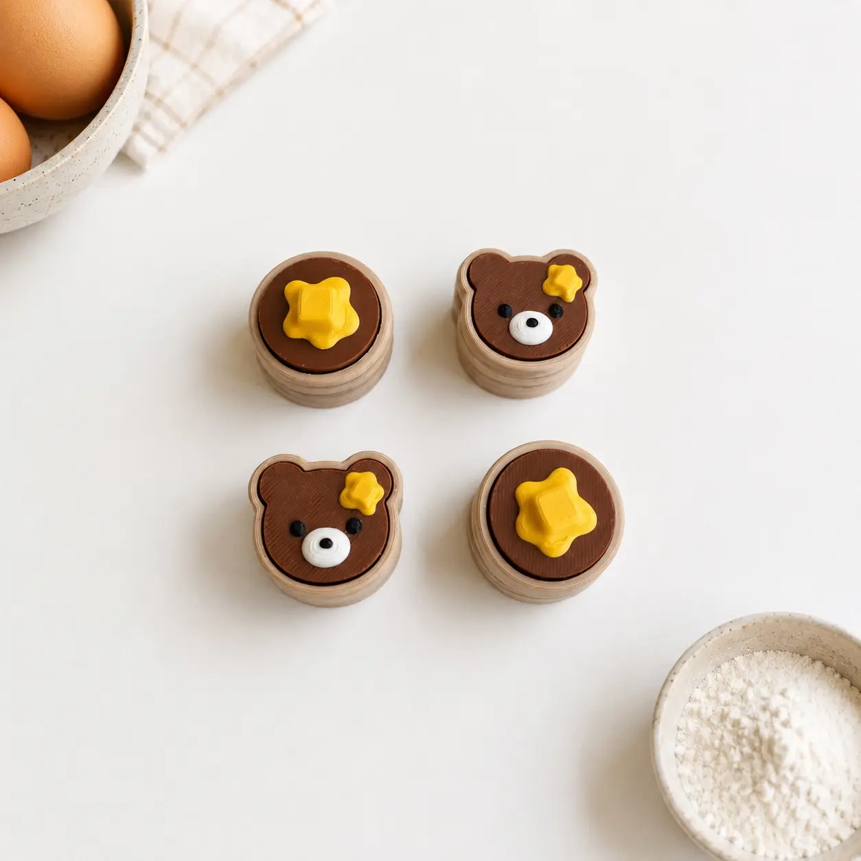 Fidget Toy Pancake Stack Mechanical Keyboard Clicker