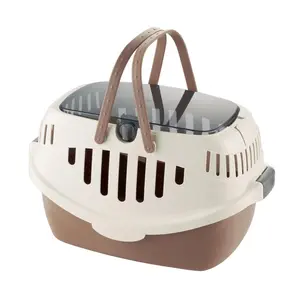 212 MAIN Small Animal Carrier for Kittens & Pups - Ventilated, Easy-Access Door, Large Handles, Secure Pet Transport