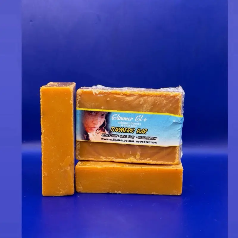 Glimmer Gloo Organic Turmeric Bar