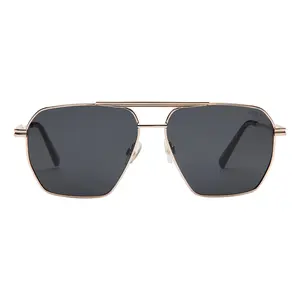 ISEA: Piper Polarized Sunglasses Gold Smoke