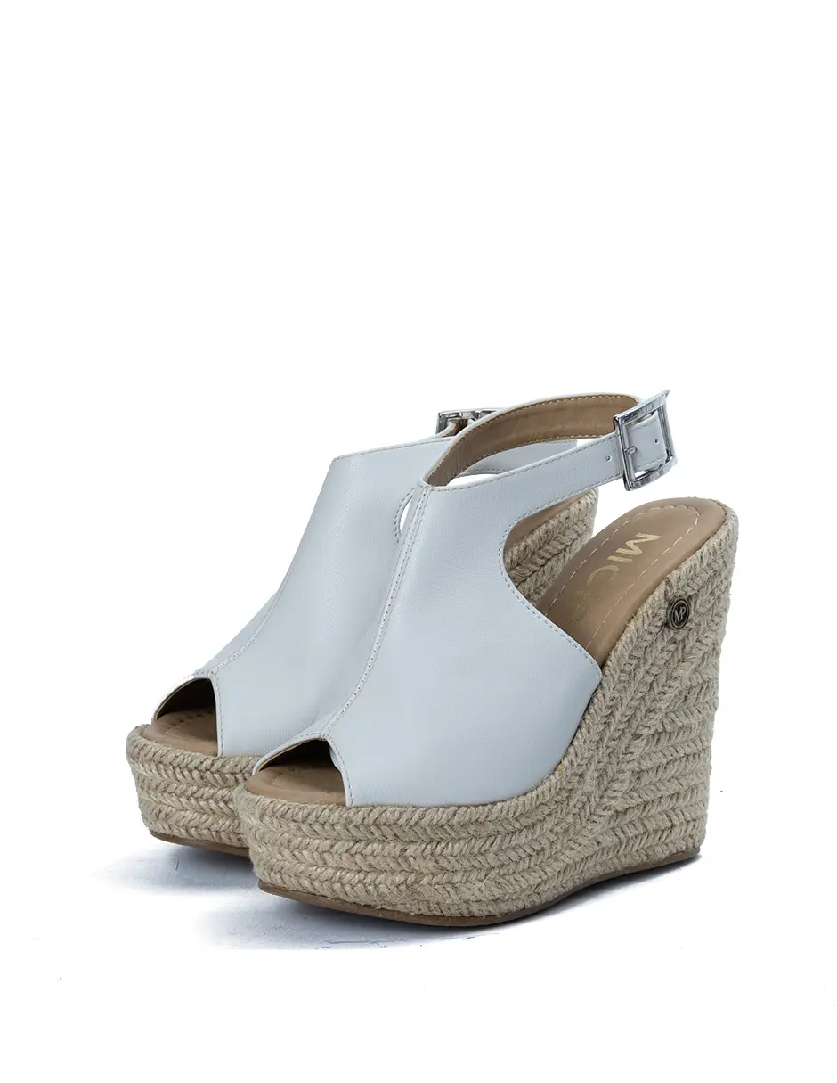 Women's Elegant Espadrille Wedges, Closed-Toe Linen High Heels with Side Lace-Up and Ankle Strap, Comfortable Sandals for Casual Vacation Wear, Lightweight, Footwear, Classy