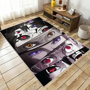 Anime Eye Pattern Carpet ,Anime, Anime Rug, Manga Rug, Kids Room Rugs, Modern Rug, Custom Rug, Popular Rug, Fantastic Rug