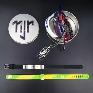 Soccer Star Number 10 Fan Gift Set - Fans' Choice Wristband, Bracelet, Necklace for Sports Enthusiasts