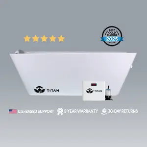#1 Acrylic Cold Plunge With Chiller | 2-Year Warranty | Titan Wellness