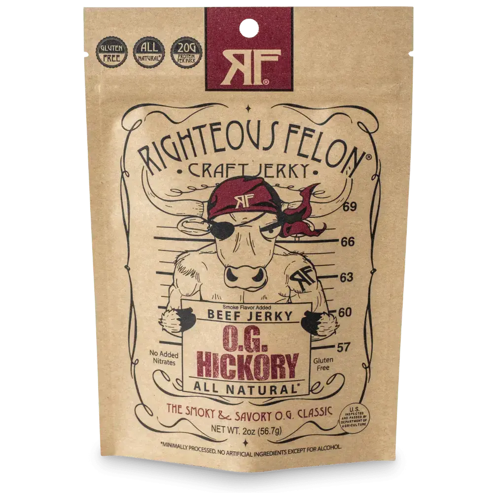 OG Hickory Beef Jerky 2oz