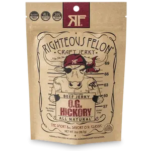OG Hickory Beef Jerky 2oz
