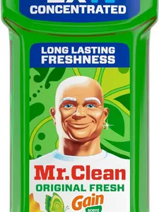Mr. Clean 2X Concentrated Multi Surface Cleaner with Gain Original Scent, All Purpose Cleaner, 41 fl oz