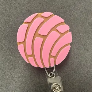 Round Concha 3D Printed Badge Reel