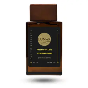 LunarCo Afternoon Dive top notes Spicy Amber, Citrus Fresh,Mandarin for Unisex Extrait de Parfum Spray, 1.8 Ounce