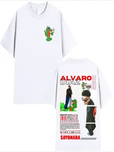 Rapper KIDS KEO's Laobo Boy Tour 2025 Edition Merchandise - T-shirt - Men's Street Retro Hip-Hop Gothic Style Short-Sleeved T-shirt - 21st Century Streetwear