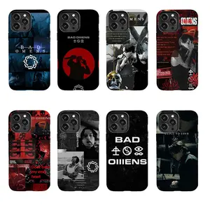 Bad Omens Themed Phone Case — Compatible with All Models | A Must-Have for Fans — Stand Out from the Crowd | Suitable for iPhone 11–17 Pro Max/Plus and Samsung Galaxy S23–25