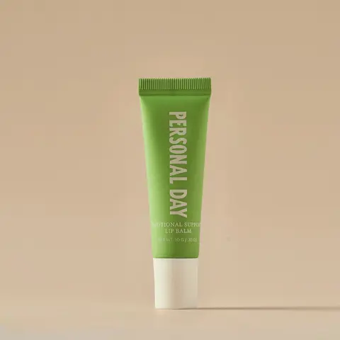 PERSONAL DAY Emotional Support Lip Balm, Acne-Calming Moisturizer with Silicone & Hyaluronic Acid for Smooth Lip Care