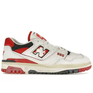 New Balance Men's 550 Vintage Pack Team Red, from StockX