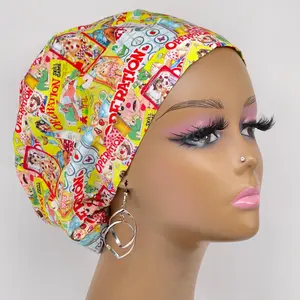 Adjustable Surgical Scrub Cap - Cotton Medical Scrub Hats