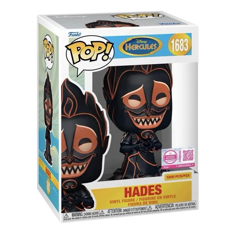 Funko Pop! Collectible Figure Vinyl - Hercules Hades Limited Edition (LE) 1200-Piece Figurine