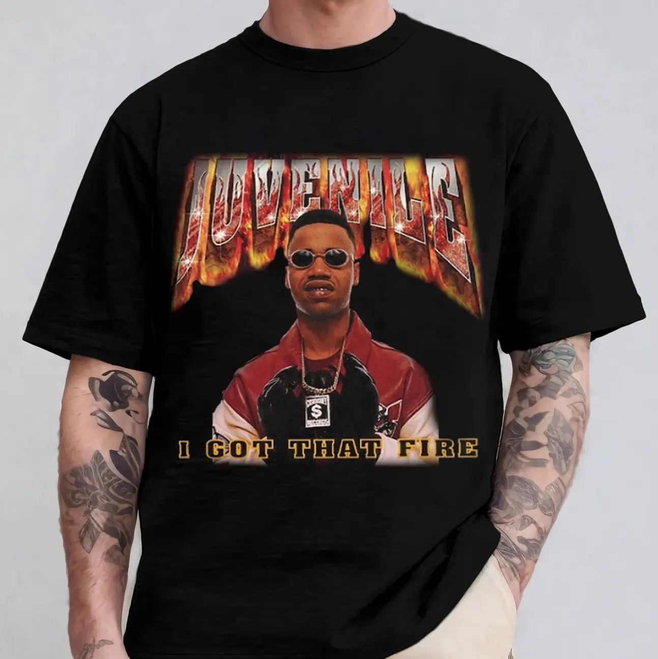 Juvenile Music Lover Graphic Tee – Retro Streetwear Fan Favorite