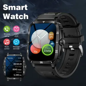 Unisex Smart Bracelet - Wireless Connection & Call Function, Pedometer & Calorie Tracking, Multiple Sports Modes, Sedentary Reminder & Message Push, Information Alerts & Weather Forecast, TFT Display & Alarm Clock, Remote Camera Control