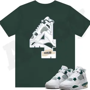 Number 4 Shirt to Match Jordan 4 Oxidized Sneaker Tee, Gildan Unisex, Premium Quality Cotton, Classic Styles, Never Go Out of