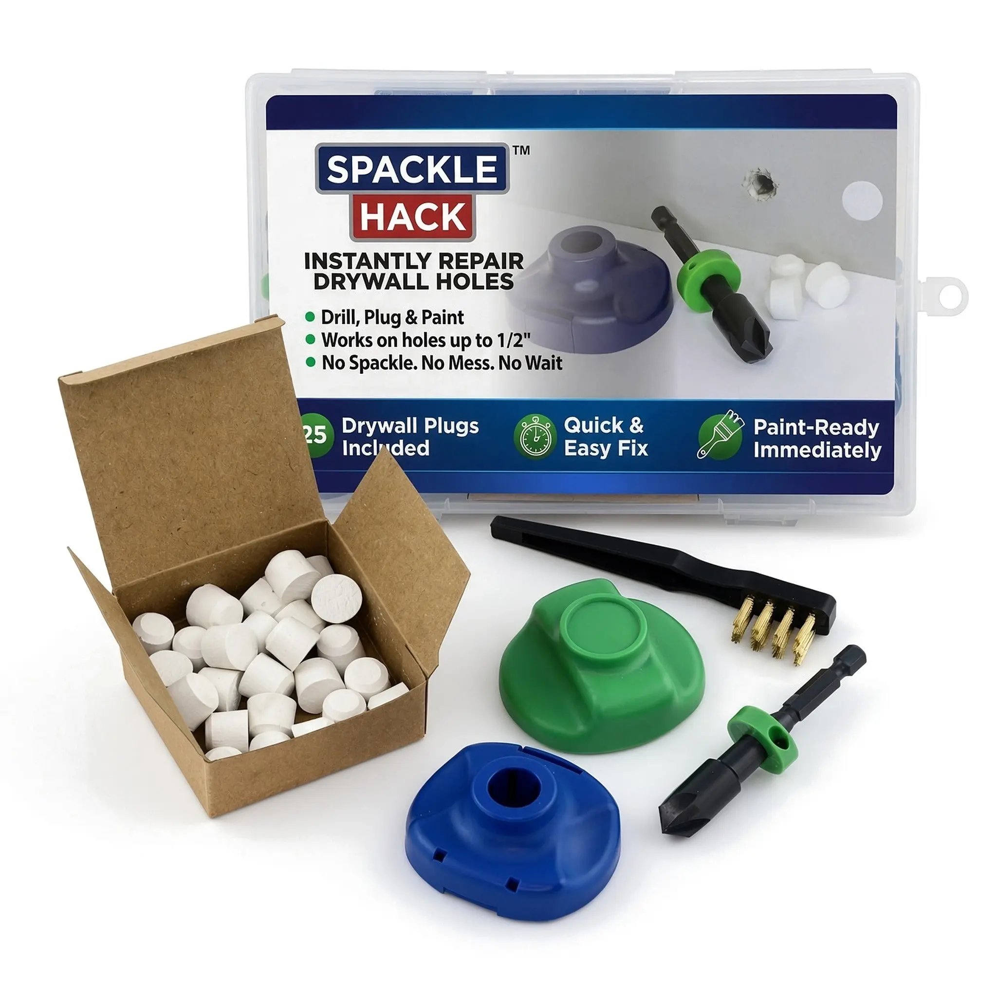 Spackle Hack™ Drywall Repair Kit Spackle Hack™ Drywall Repair Kit