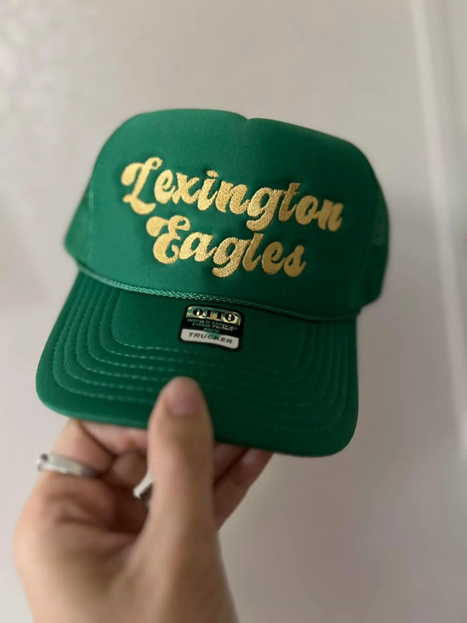 Eagles Embroidered Trucker Hat
