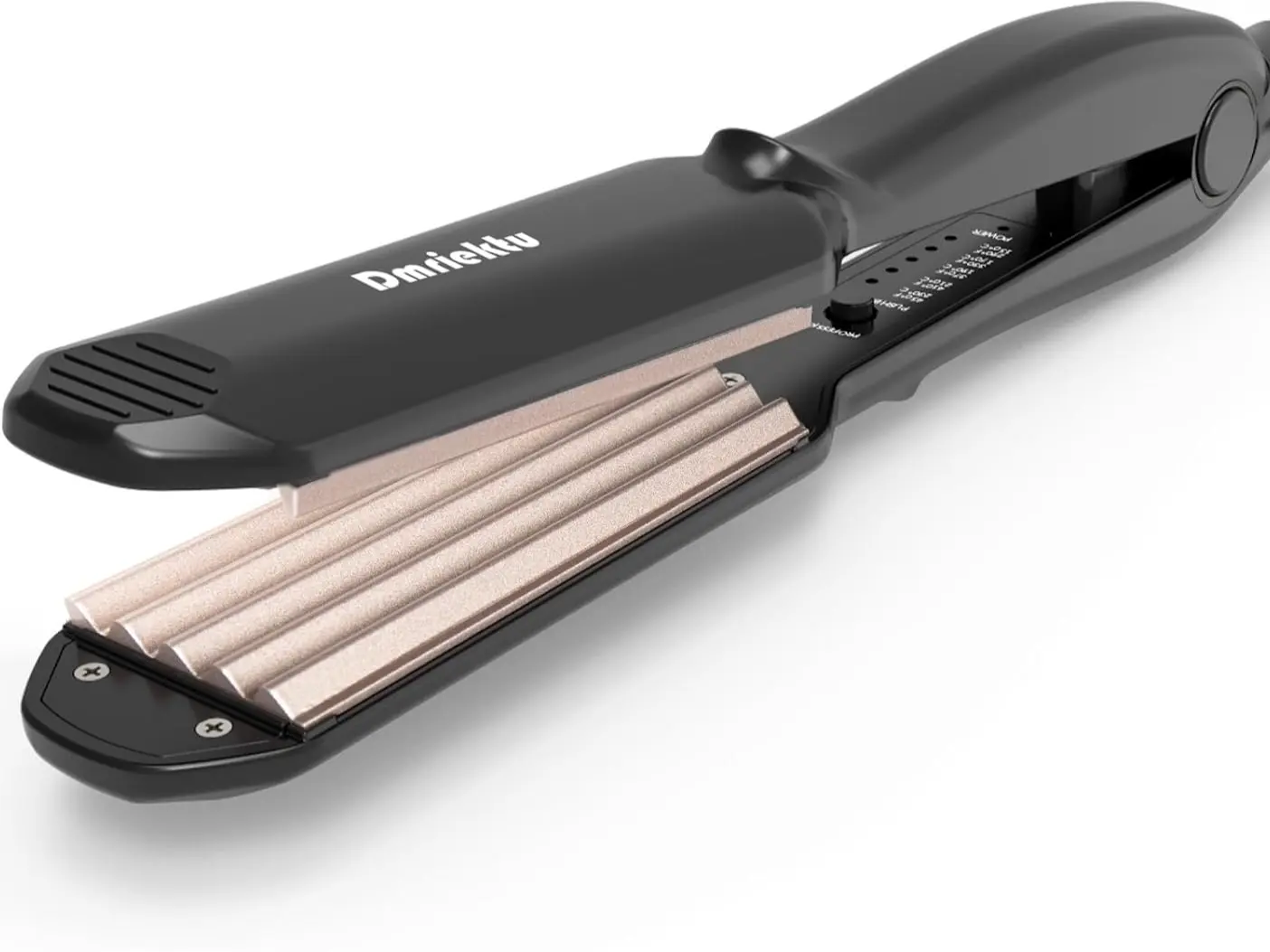 Hair Crimper for Volumizing Fluffy Hairstyle, Crimper Hair Iron with Ceramic Plates, Crimping Iron Tool for Women Girls Hair Waver Dual Voltage, Auto Off