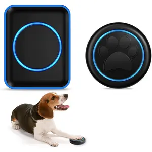 Dog Doorbell for Potty Training, Wireless Pet Doggie Door Bell Training to Go Outside, Waterproof Touch Button, Over 1000 feet Range