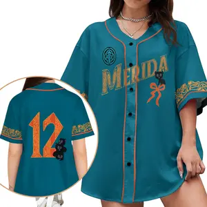 Princess Coquette Bow Merida Cute Bear Baseball Jersey    Family Trip Matching 2025