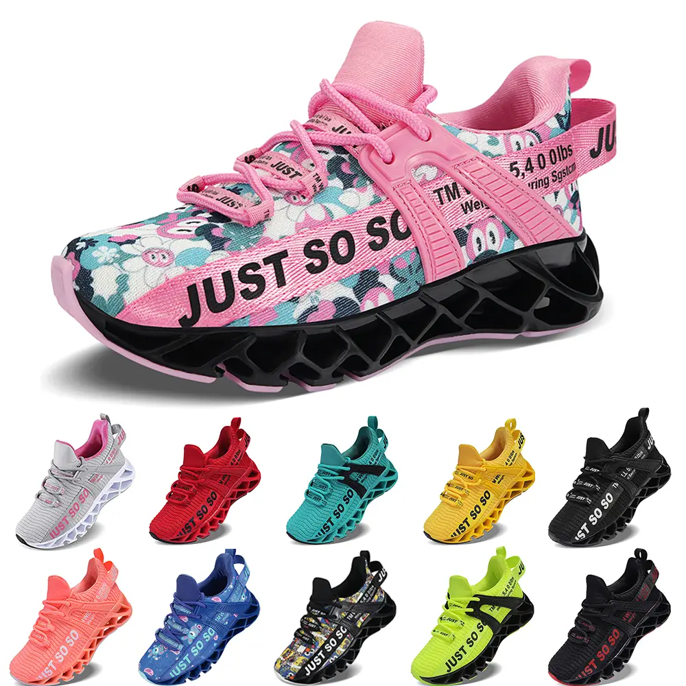 Kids Running Shoes Girls Boys Sports Shoes Casual Athletic Fashion Sneakers Lightweight Breathable Running Shoes