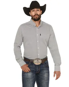 Ariat Men's Meyer Floral Print Long Sleeve Button-Down Western Shirt - 10054853