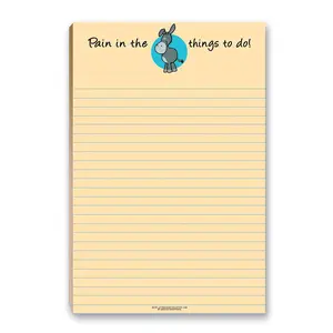 Stonehouse Collection Funny Magentic Notepads for Refrigerator - 8.5" x 5.5" - Pain In The Donkey Funny Notepad has 50 Sheets - Made in USA - Grocery, Shopping, Daily Tasks List [Unknown Binding]