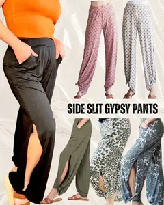 Side Slit Gypsy Pants