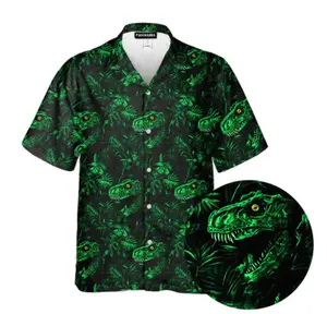 Hidden Dinosaur - Golf Hawaiian Shirt