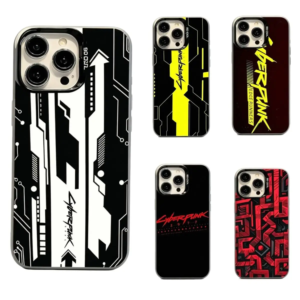 Rebecca Cyberpunk Edgerunners Phone Case for iPhone 17, 16, 15, 14, 13, 12, 11 Pro Air Plus ProMax and Samsung S26-S20 Ultra Plus FE shock-absorbing phone cases, fashionable gift. durable christmas