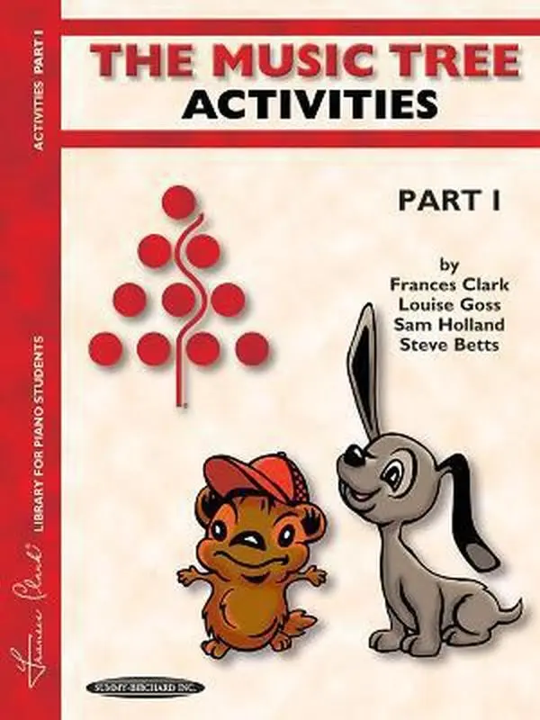 USED Book - The Music Tree Activities Book: Part 1 by Clark, Frances (Paperback) - english