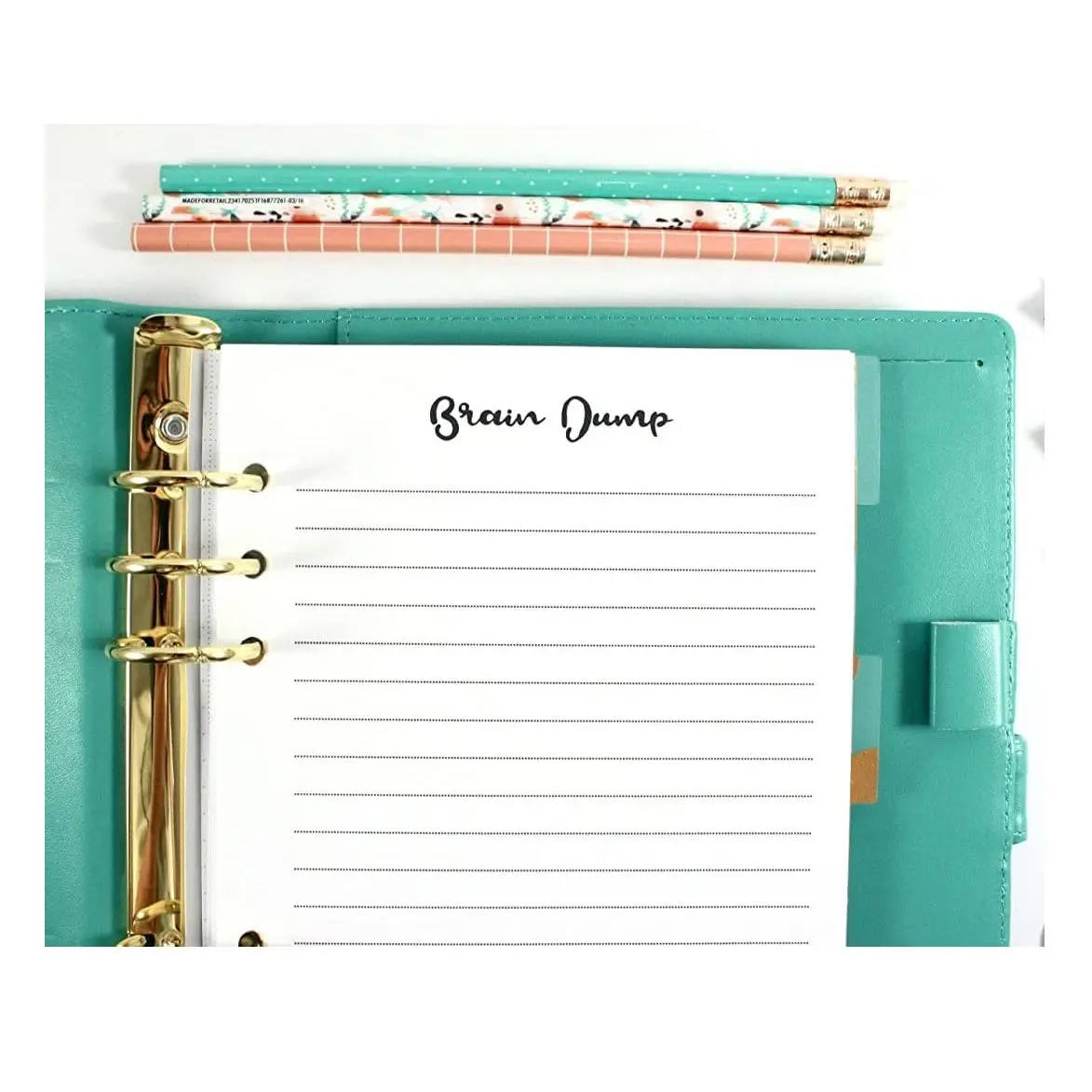 A5 Planner Brain Dump, Filofax A5 Notes Inserts, Carpe Diem A5 Inserts, Pre-punched A5 Planner Notes Refills / A5 Brain Dump