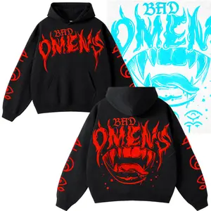 Bad Omens Hoodie Collection, Vintage Graphic Band Hoodie , Unisex Rock Shirt, Concert Merch Streetwear Tee