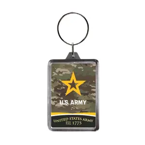 Army Star Key Chain (Camo)