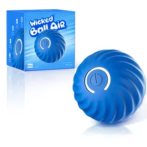 Interactive dog toy - Dog ball - Automatic rolling ball，Very suitable for small, medium-sized and large dogs，Intelligent jumping - Balls that can move, bounce and rotate automatically. Vibration function - Keeps them busy all the time.-GTTQ