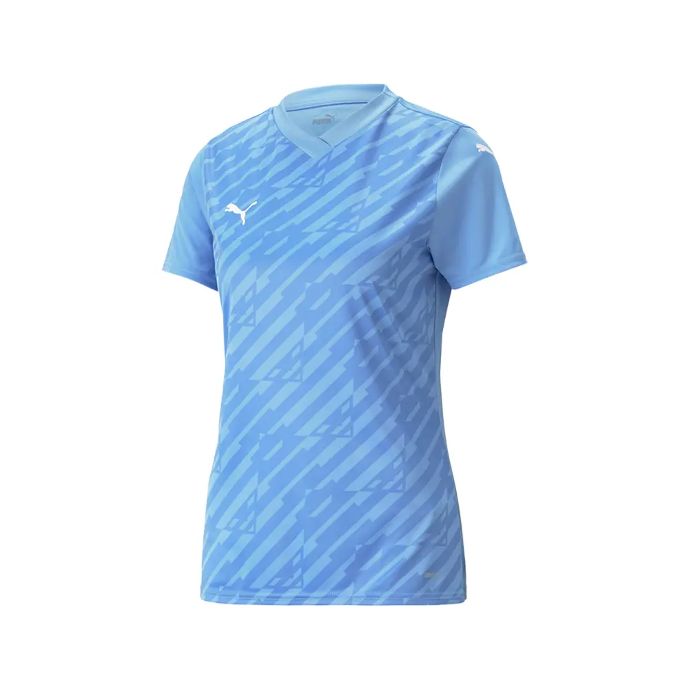 PUMA Womens Teamultimate V Neck Jersey Casual - Blue