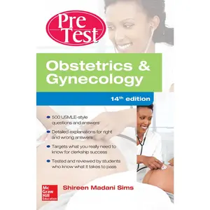 USED-Obstetrics and Gynecology Pretest Self-Assessment and Review, 14th Edition by Sims, Shireen Madani (Paperback)